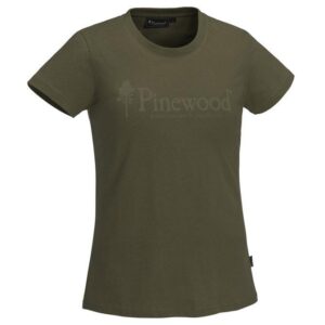 PINEWOOD - Logo t-shirt - Hunting green