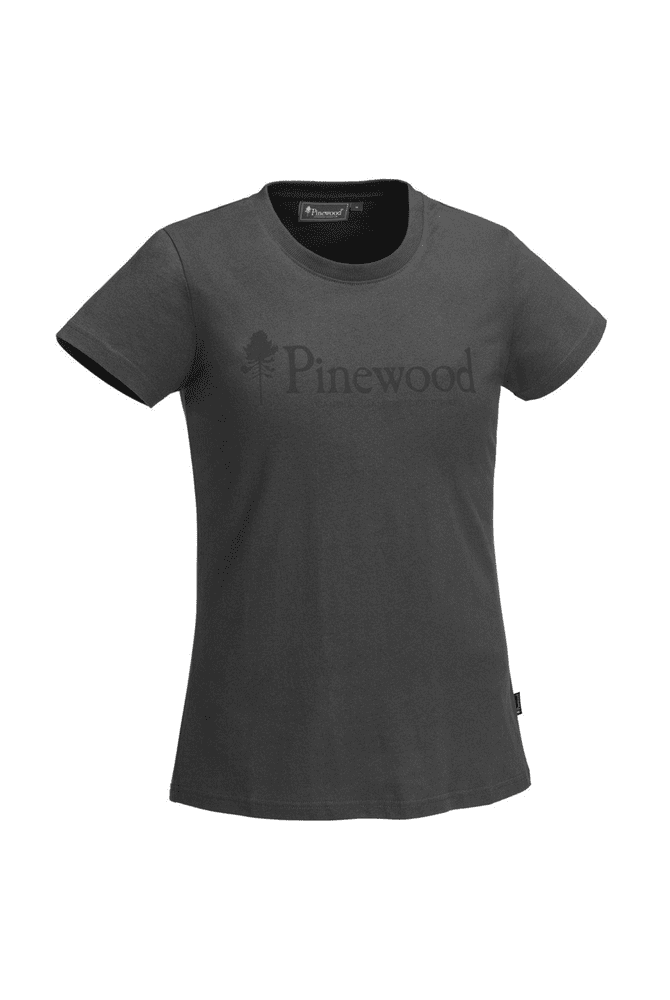 PINEWOOD - Logo t-shirt - dark anthracite