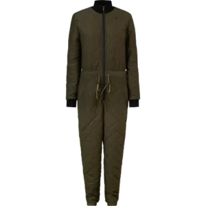· Insulated and quilted · DWR treatment · Adjustable waist · Logo embroidery · Twill print Main material · 100% Polyester Lining · 100% Polyester Padding · 100% Polyester Vaskeanvisning: · Wash 40C · Do not bleach · Do not tumble dry · Do not iron · Do not dry clean SEELAND - Maya Lady Onepiece